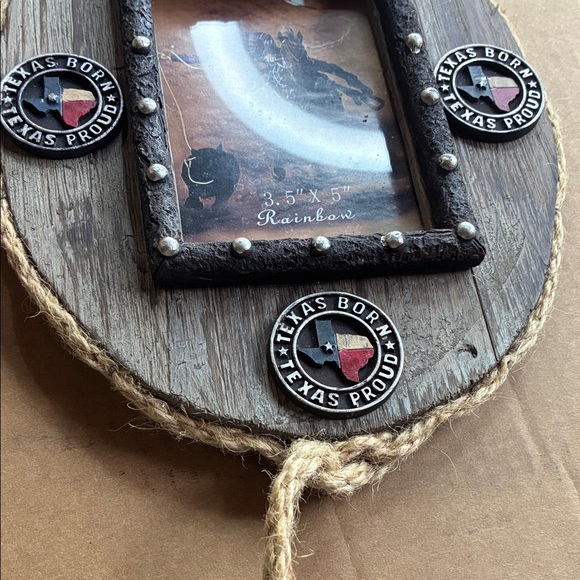 Texas Proud Rustic Rope Picture Frame - Picture 4 of 8